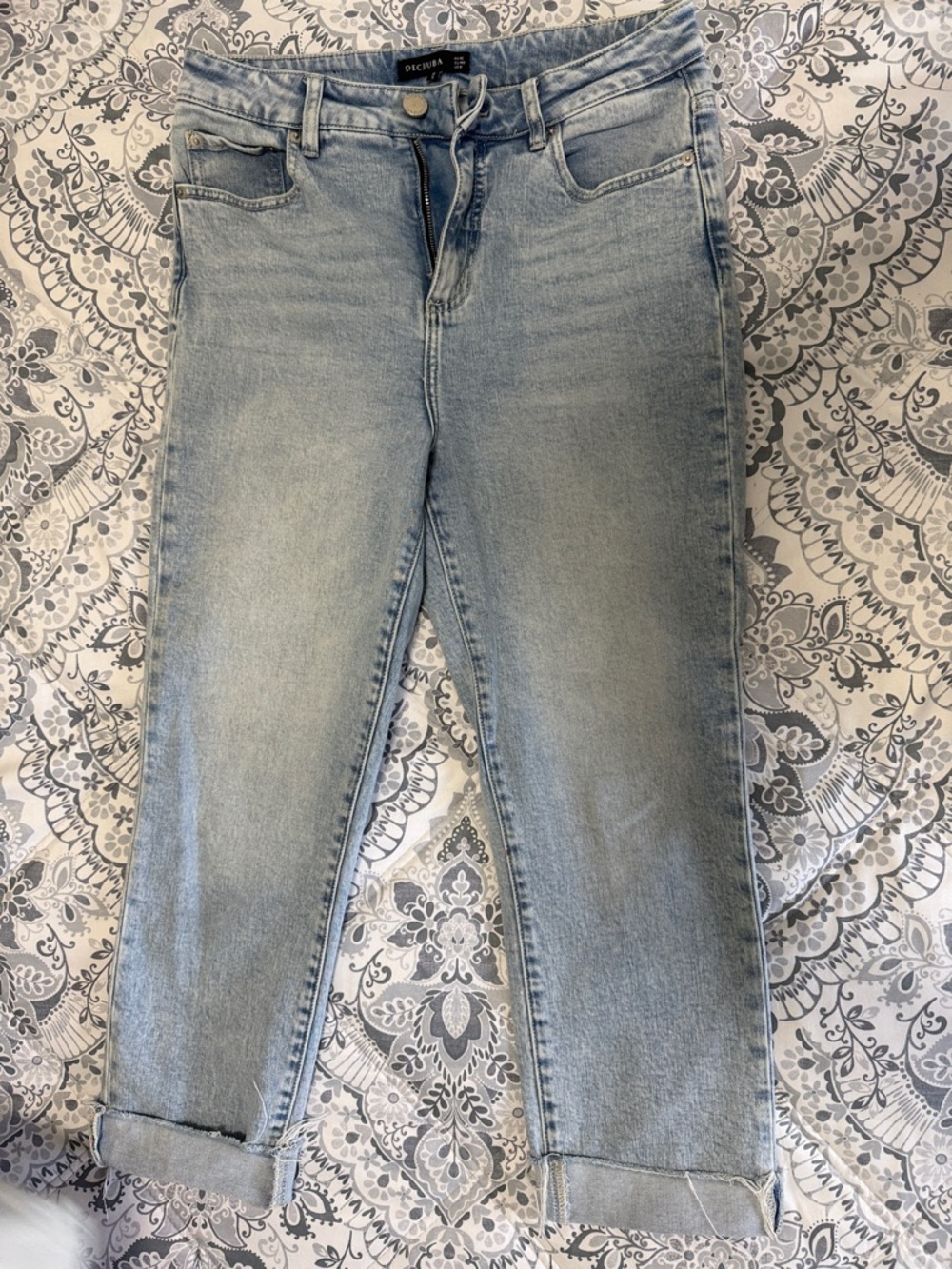 DECJUBA Light Blue Boyfriend Jeans